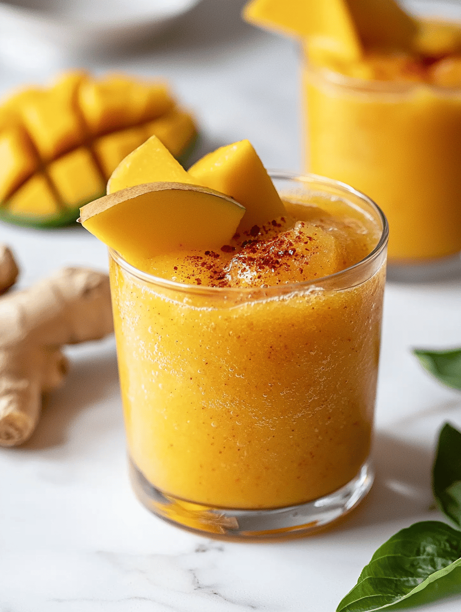 The Secret Ingredient to the Perfect Mango Slushie: A Tantalizing Twist