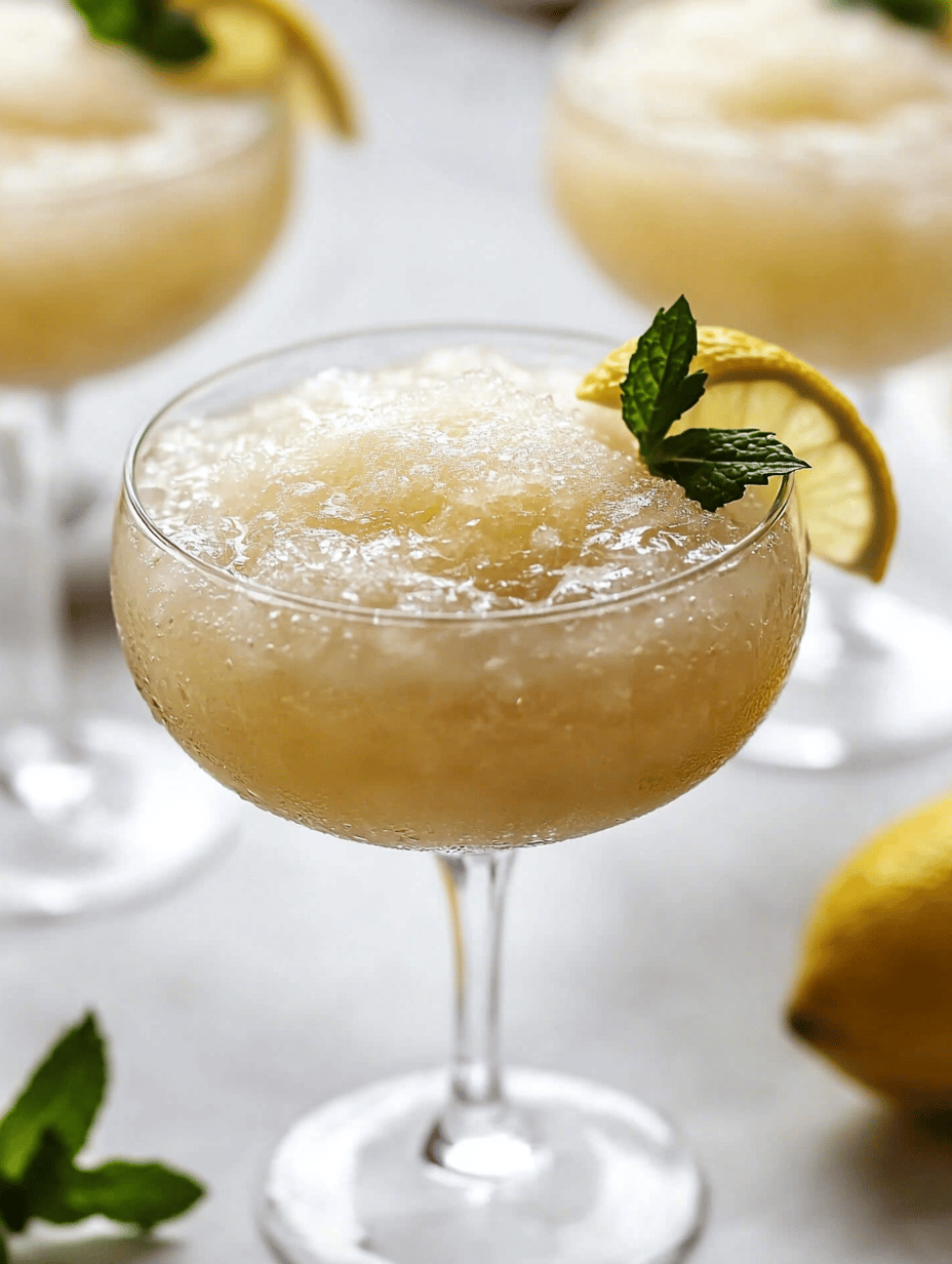 Chill with a Sparkle: Crafting the Perfect Champagne Slushie