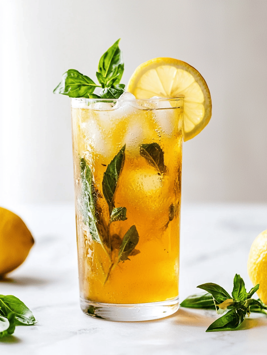 Chill Out with an Unusual Iced Tea Slushie Twist