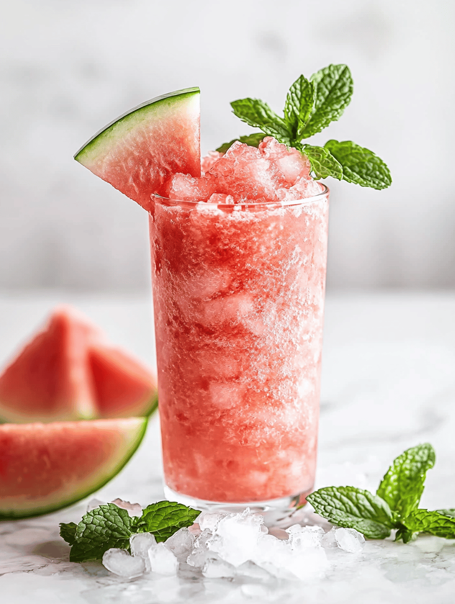 Chill Unconventionally: The Hidden Charm of Watermelon Slushie
