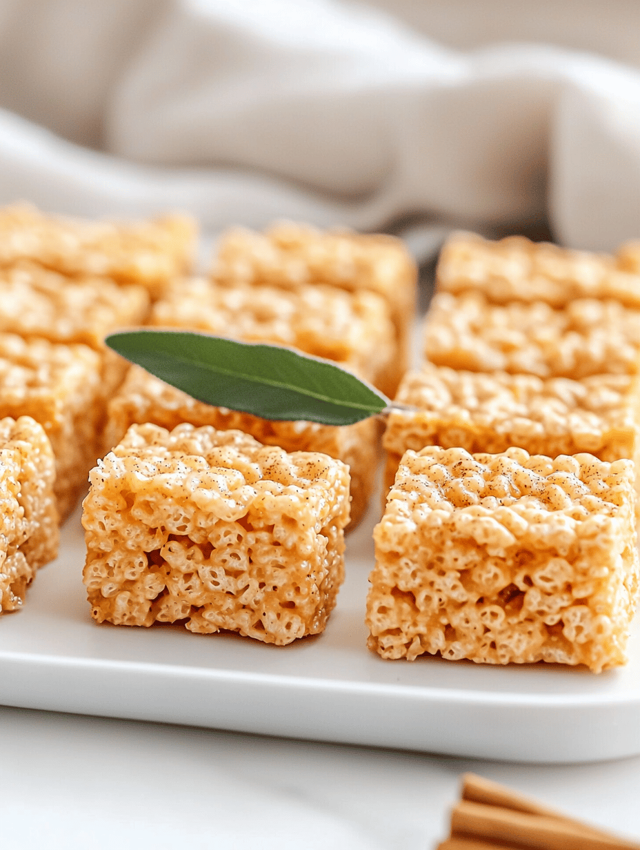 Spookier Yet Sweeter: Halloween Pumpkin Rice Krispie Treats