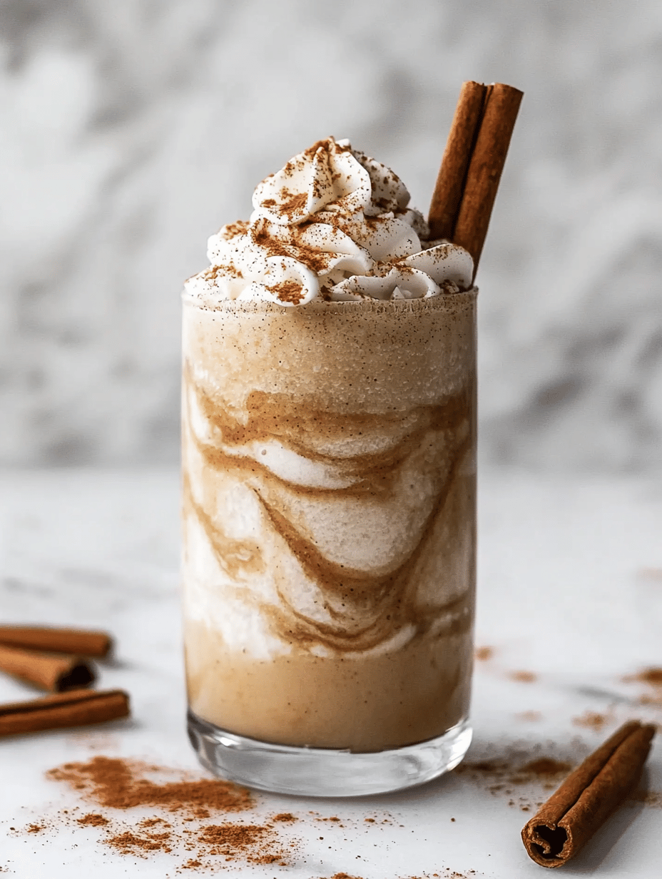 Chill Out Unexpectedly: The Unusual Magic of Cinnamon Milkshake Slushie