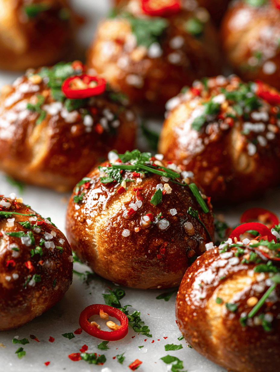 Monster Pretzel Bites: A Chewy, Oozy Snack for the Brave at Heart