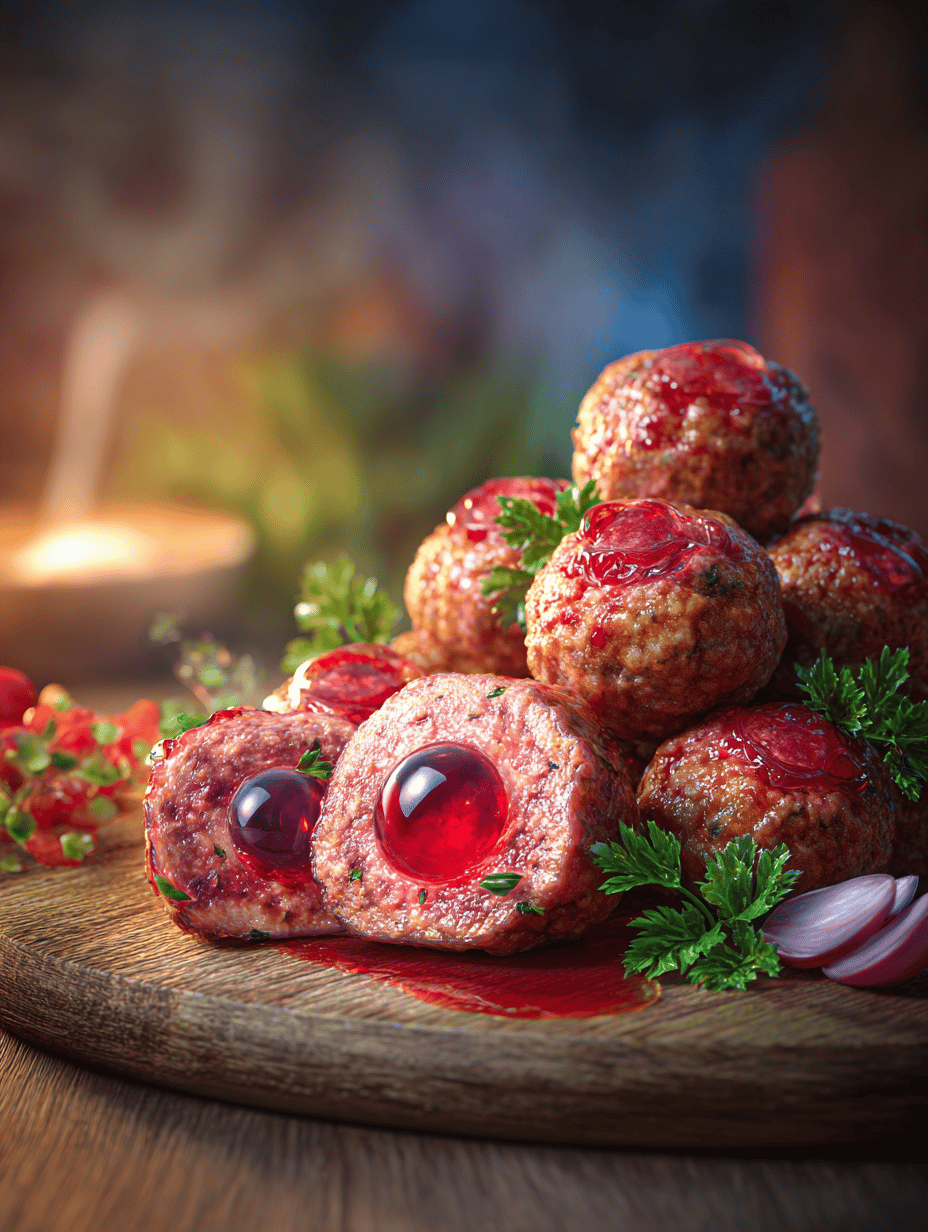 Eyeball Meatballs: An Unusual Twist on Comfort Food
