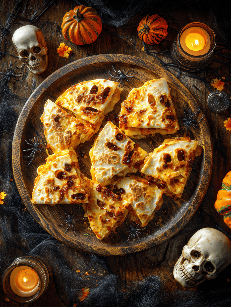 Halloween Quesadillas: A Spooky Snack with a Twist