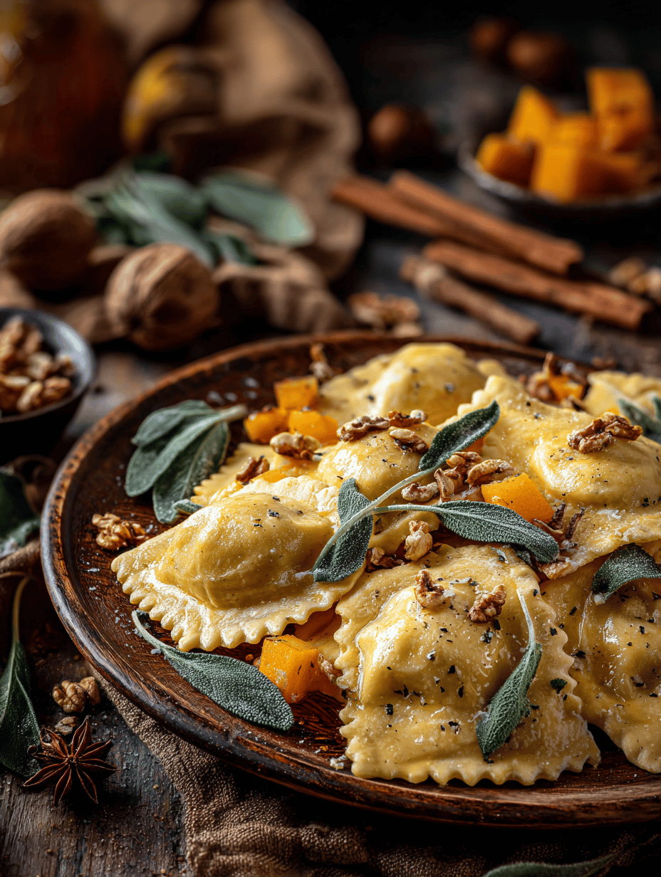 Roasted Pumpkin Ravioli: A Cozy Fall Spin with Unexpected Depth